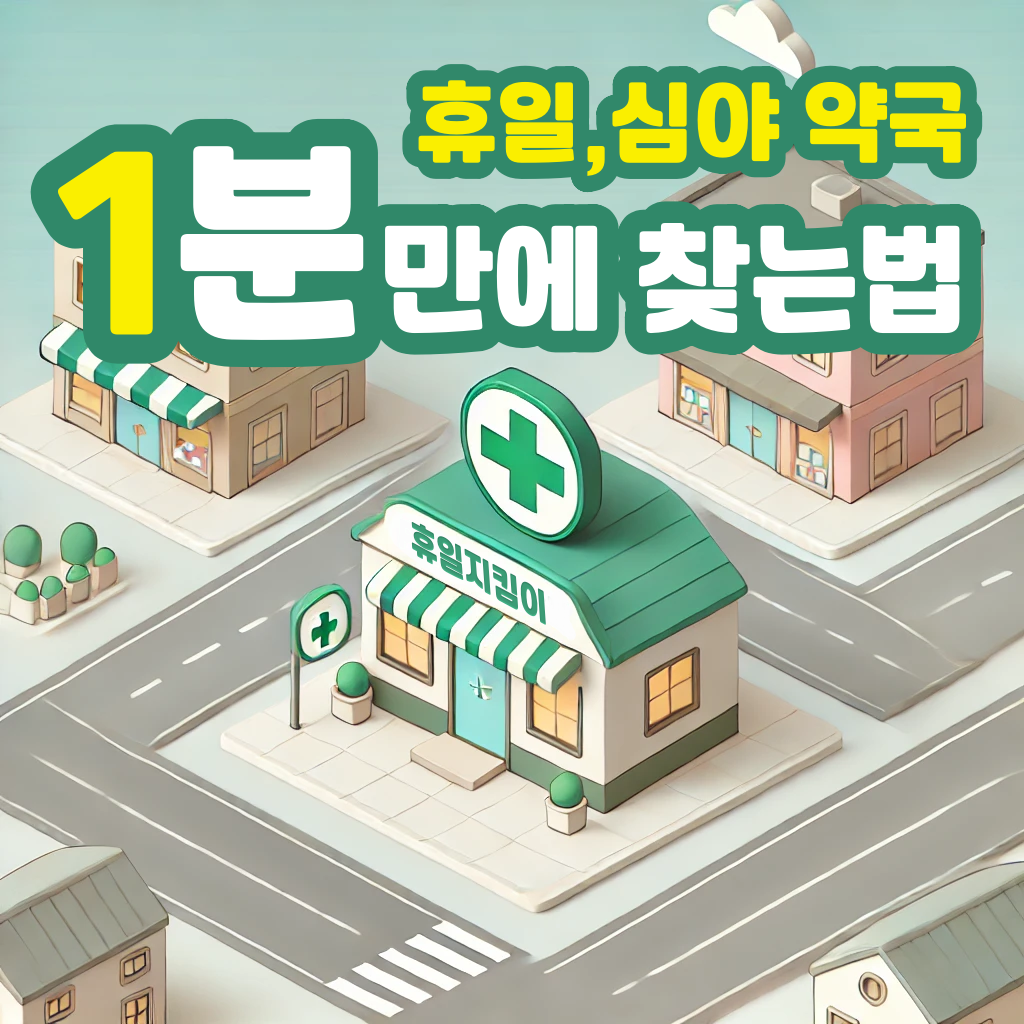 휴일지킴이 약국, 심야 약국 찾기