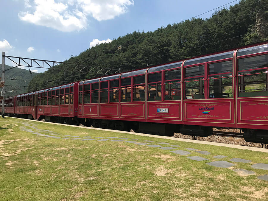 분천산타마을 협곡열차