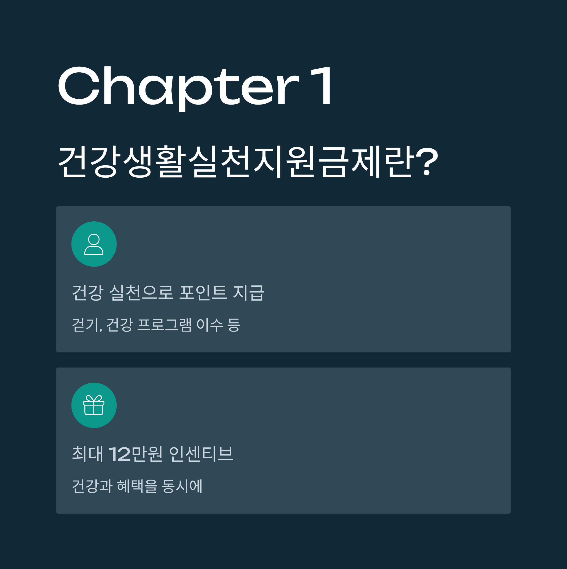 건강생활 실천지원금제 신청방법
