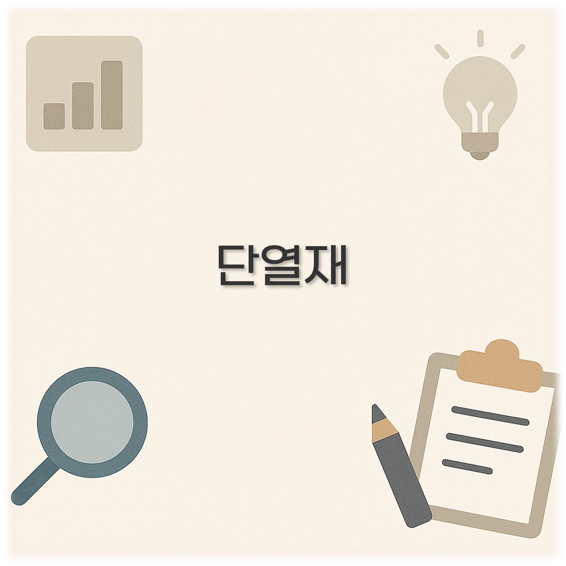 단열재