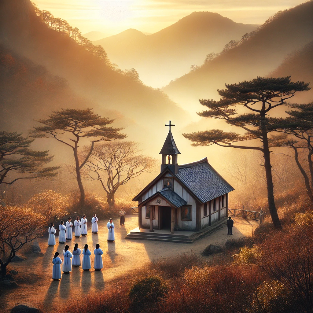 천주교 성지순례 지도