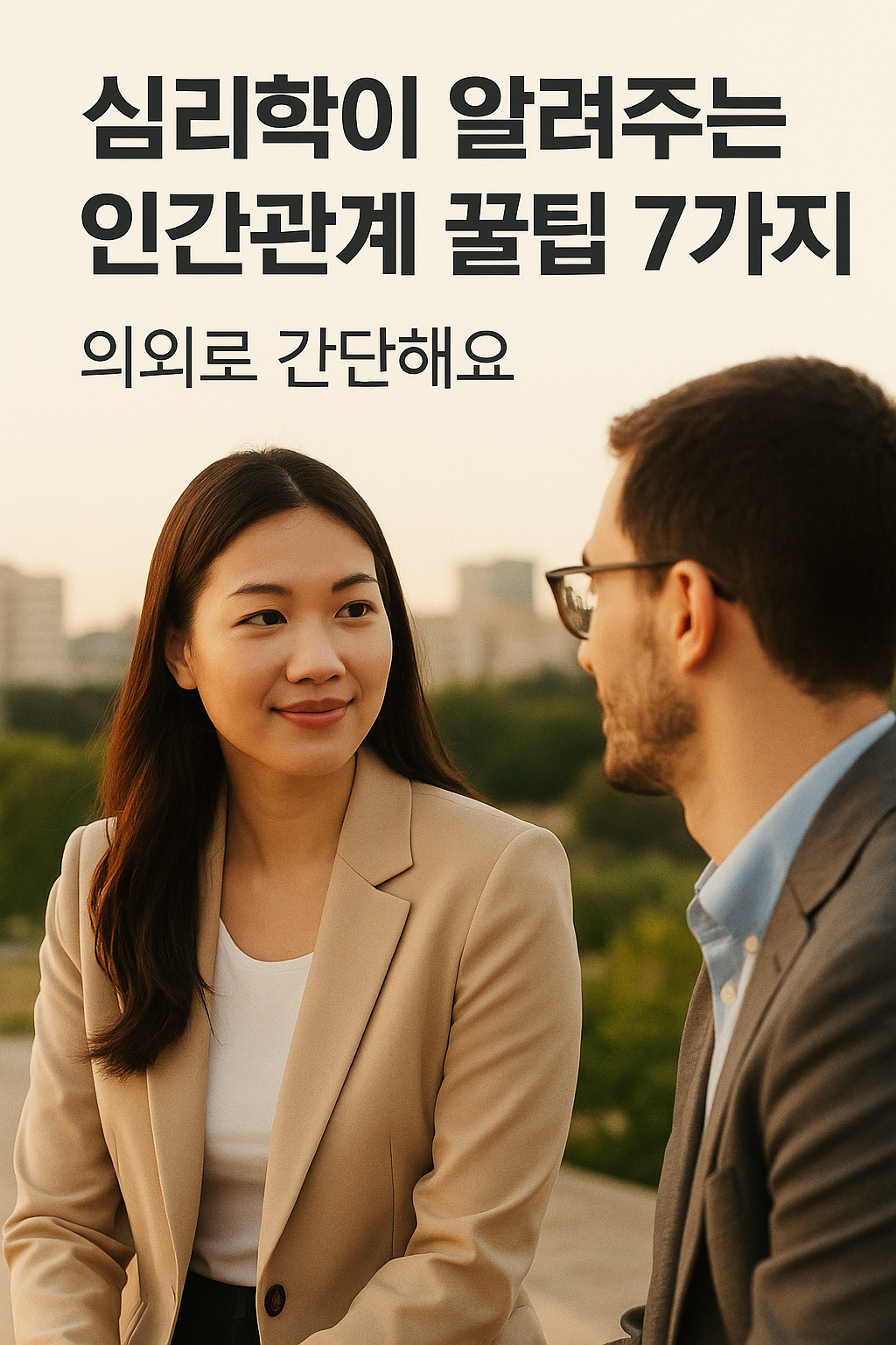심리학으로 더 부드럽고 따뜻한 관계 맺기