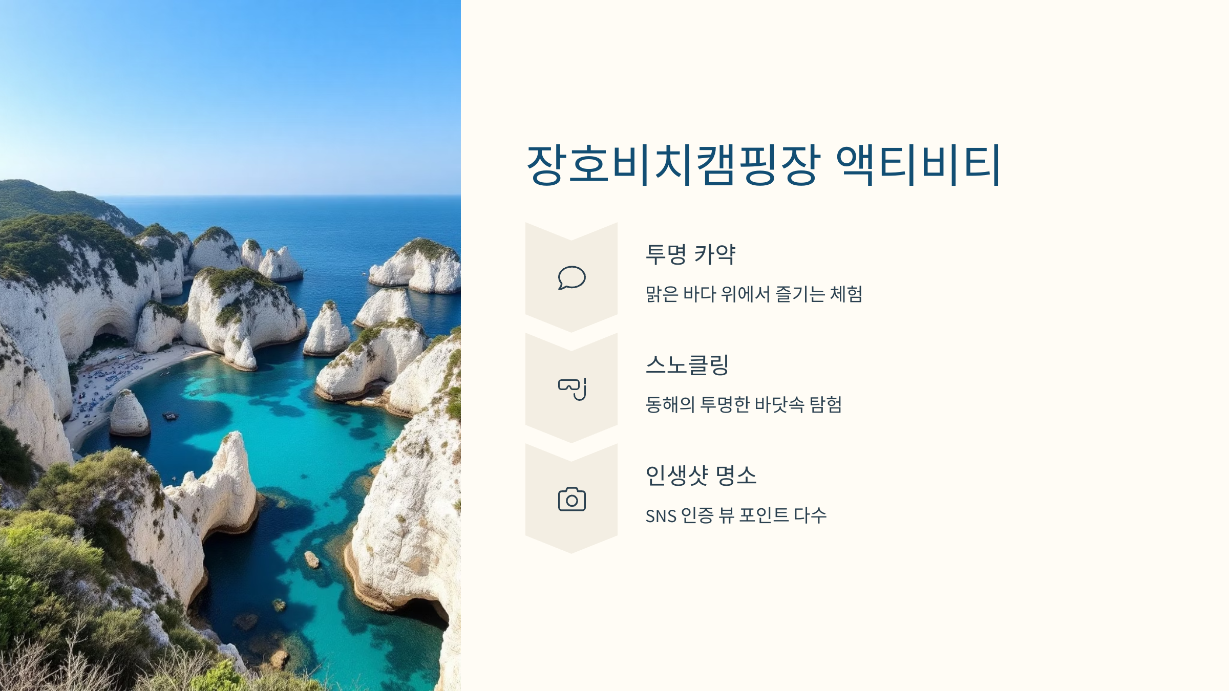 🏕️ 삼척 장호비치캠핑장과 맹방비치캠핑장: 감성 캠핑의 정수!