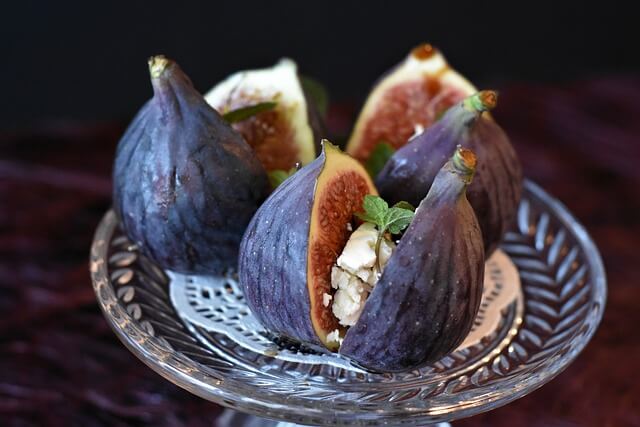 크림치즈와 무화과