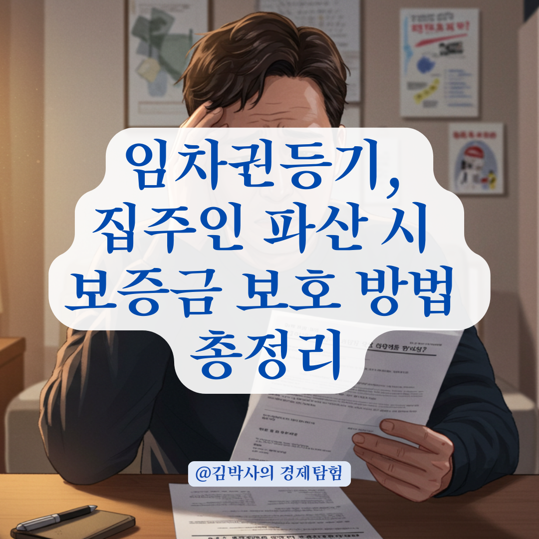 임차권등기 후 집주인 파산하면 보증금은 어떻게 될까? 현실적 손해 분석.