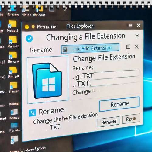 Mac에서 파일 확장자 변경하기