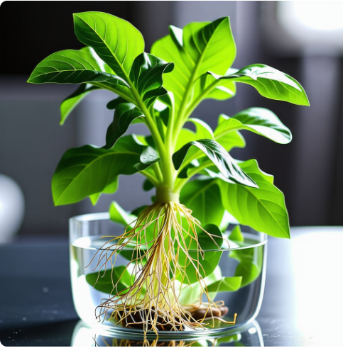 수경 재배 배추2