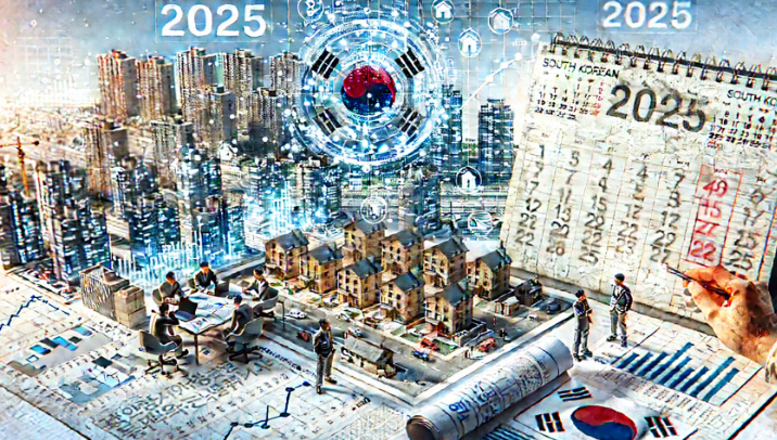 2025년 정권, 공급계획, 금리에 따른 부동산 전망 관련 이미지
