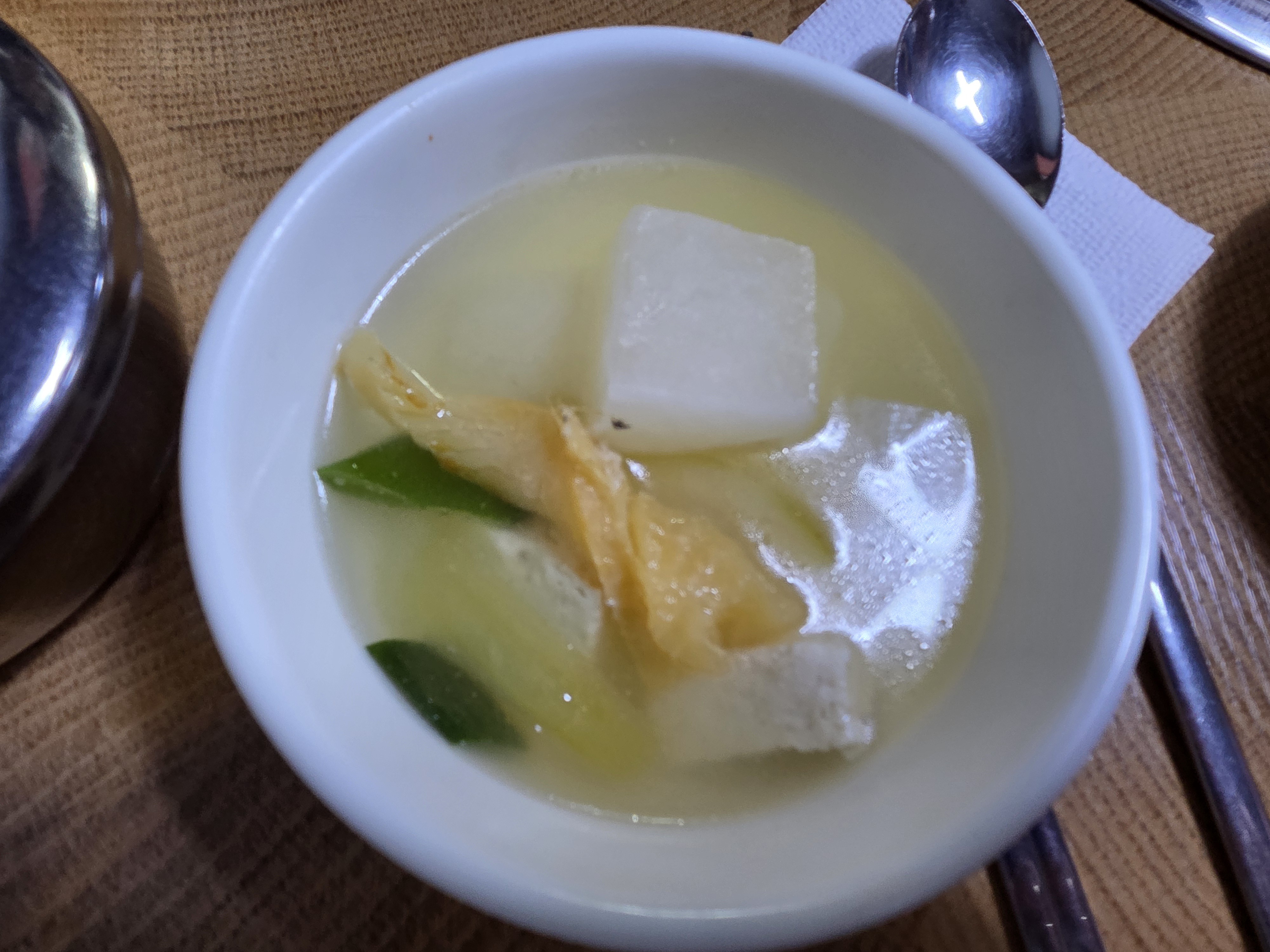 성지숯불식당 북어국