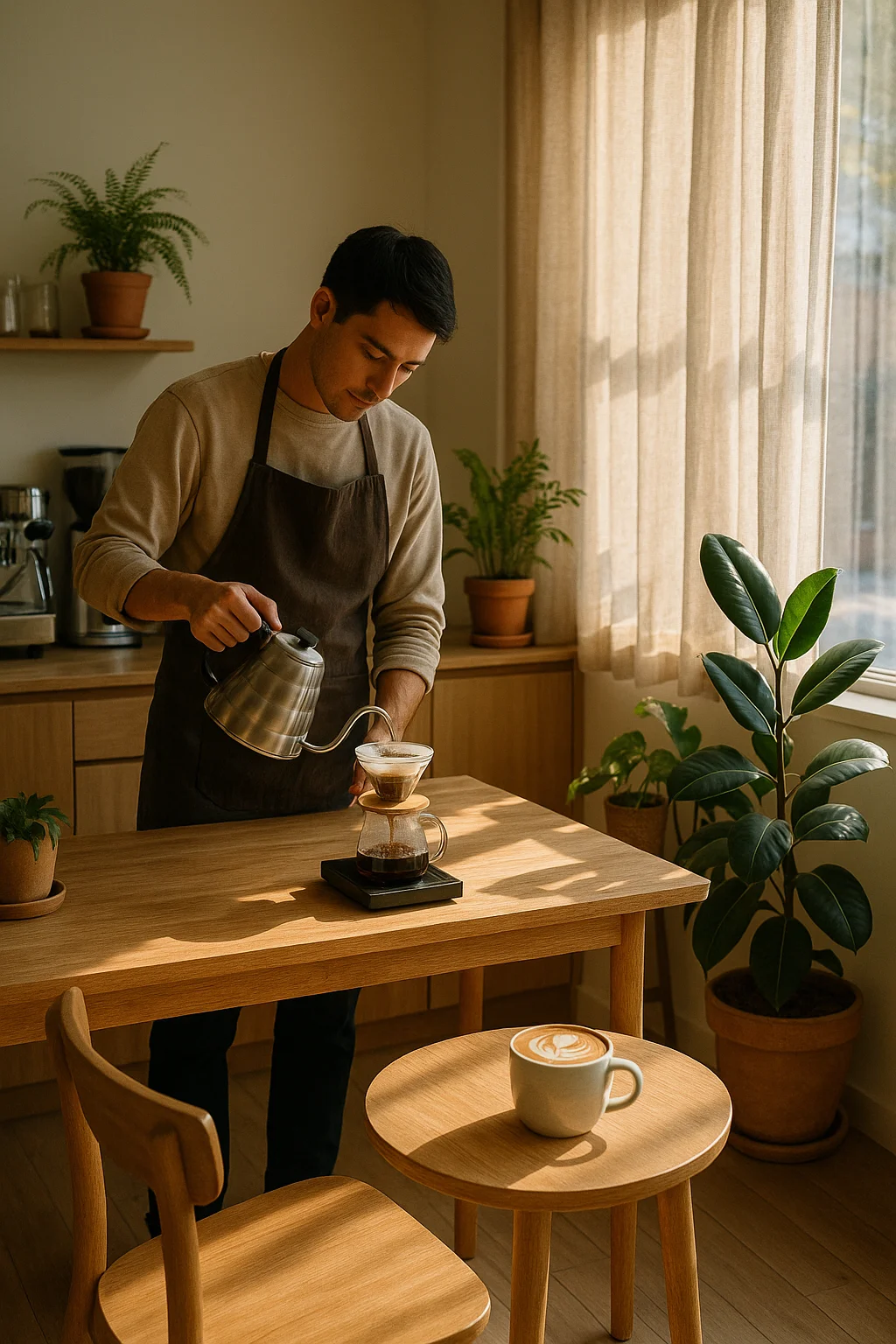 감성적인 카페 인테리어, 2025 감성 로컬 카페 버전