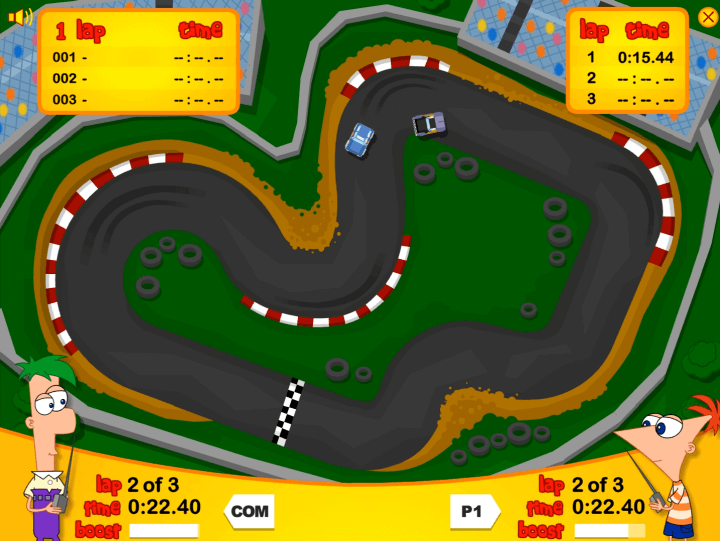 커브길에서-길을-이탈하지-않도록-자동차를-조종하는-화면