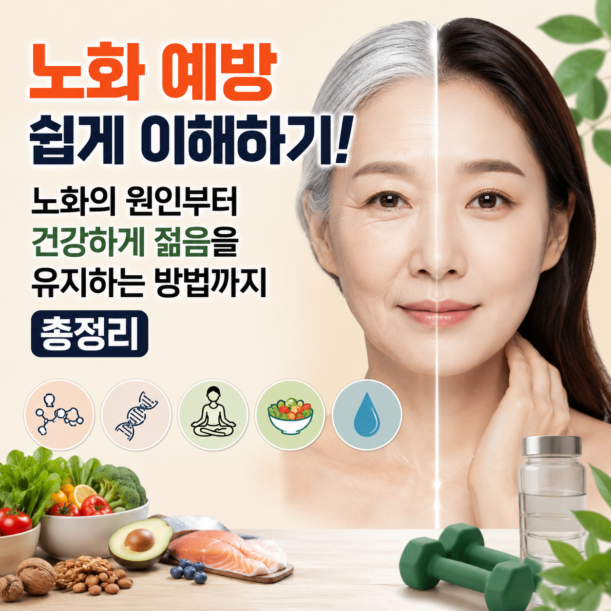 노화 예방 쉽게 이해하기
