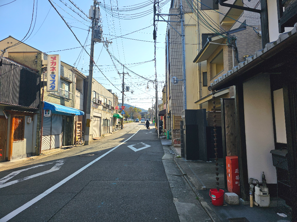 시치조역 인근 주택가