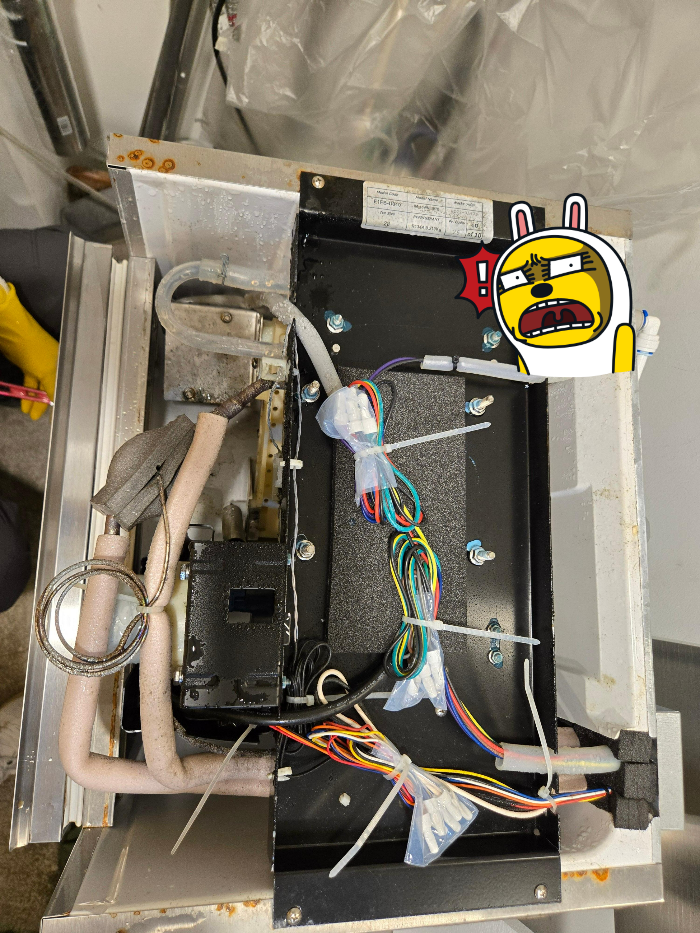 제빙기 분해 전기회로