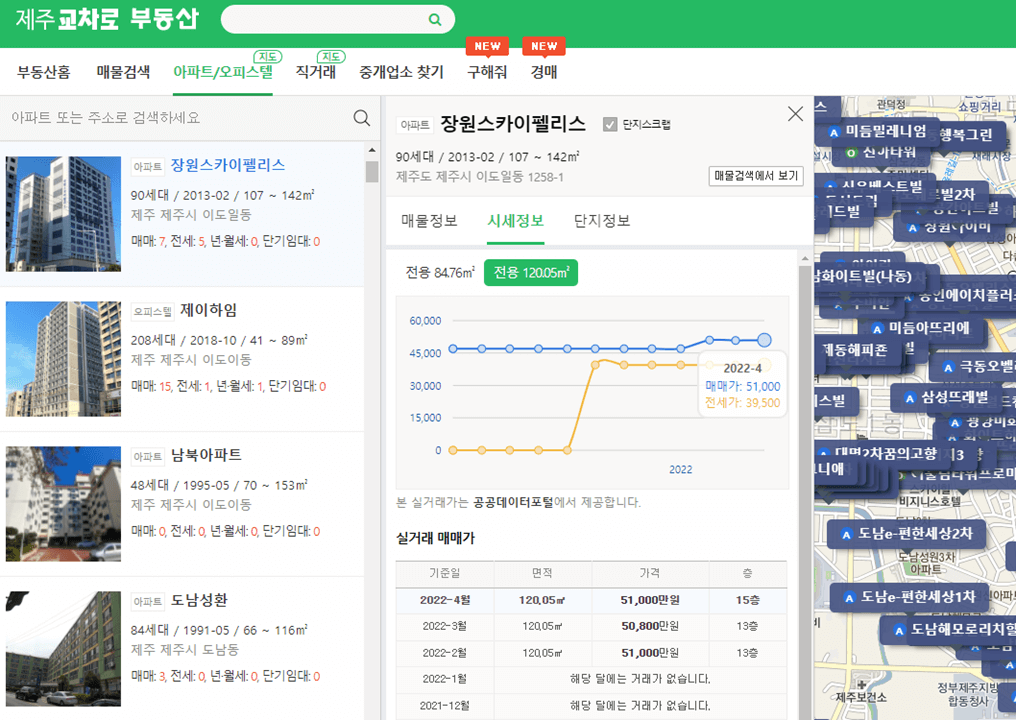 제주도-아파트-오피스텔-부동산-실거래가-가격조회