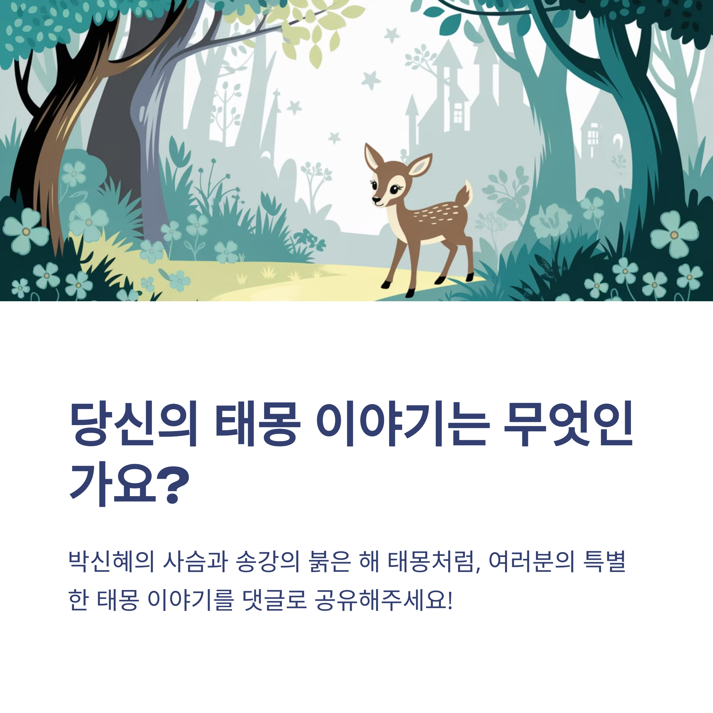 연예인들의 태몽 이야기 8탄