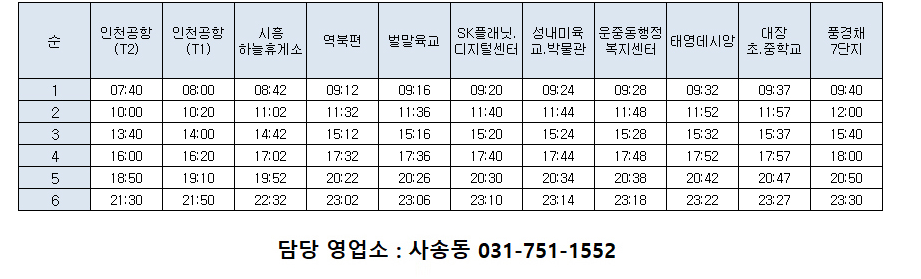 5000번 버스