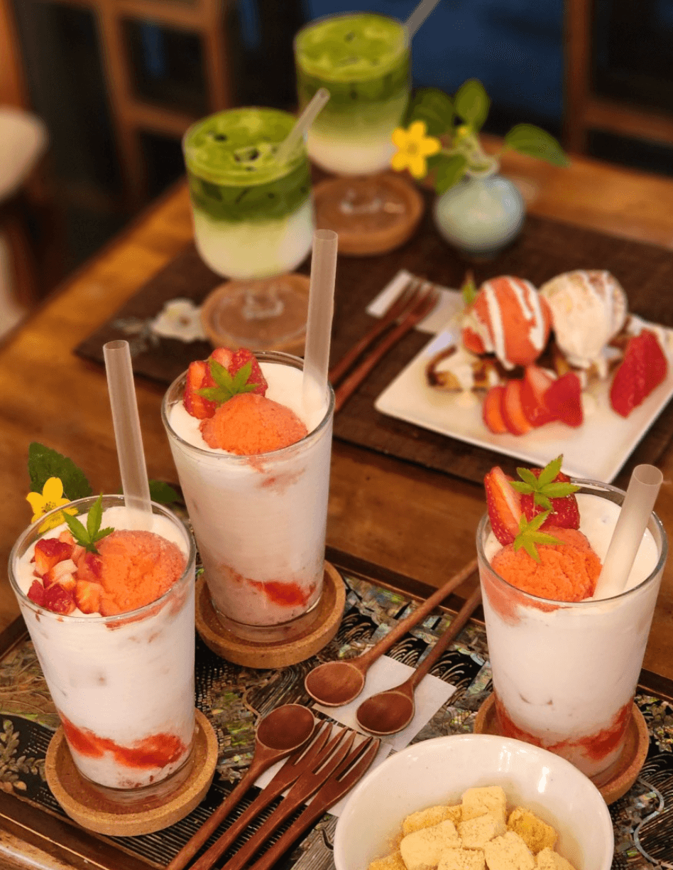 고두심이-좋아서-수원-한옥-디저트-카페-음료수