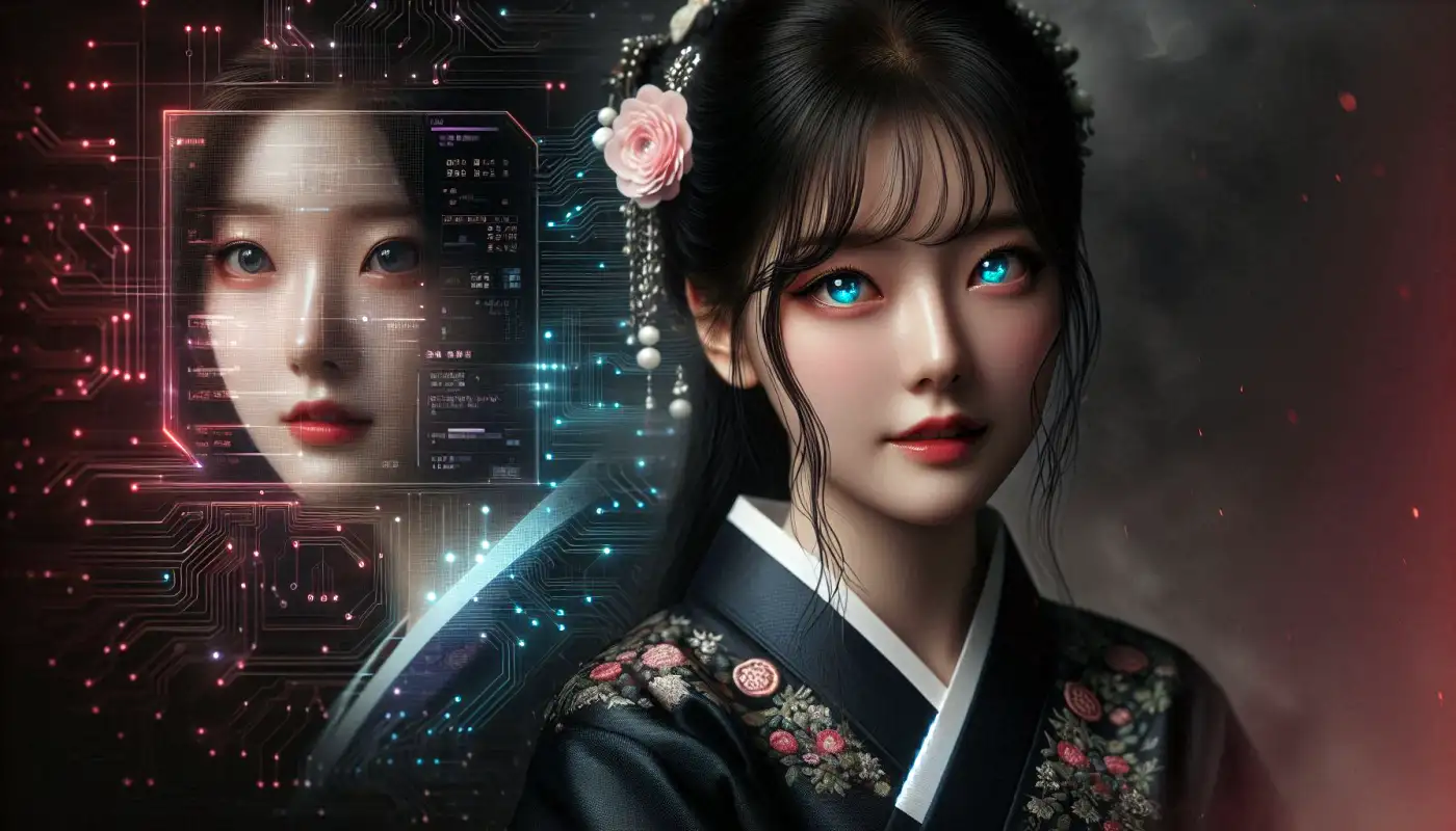 포토샵-ai-베타-다운로드하는-여성의-모습