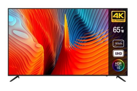 중소기업 가성비 좋은 65인치 TV 추천 - 아이사 A4K6500T83A