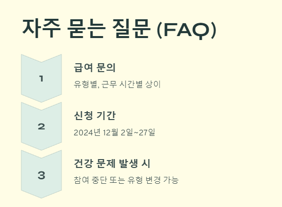 노인일자리 자주 묻는 질문