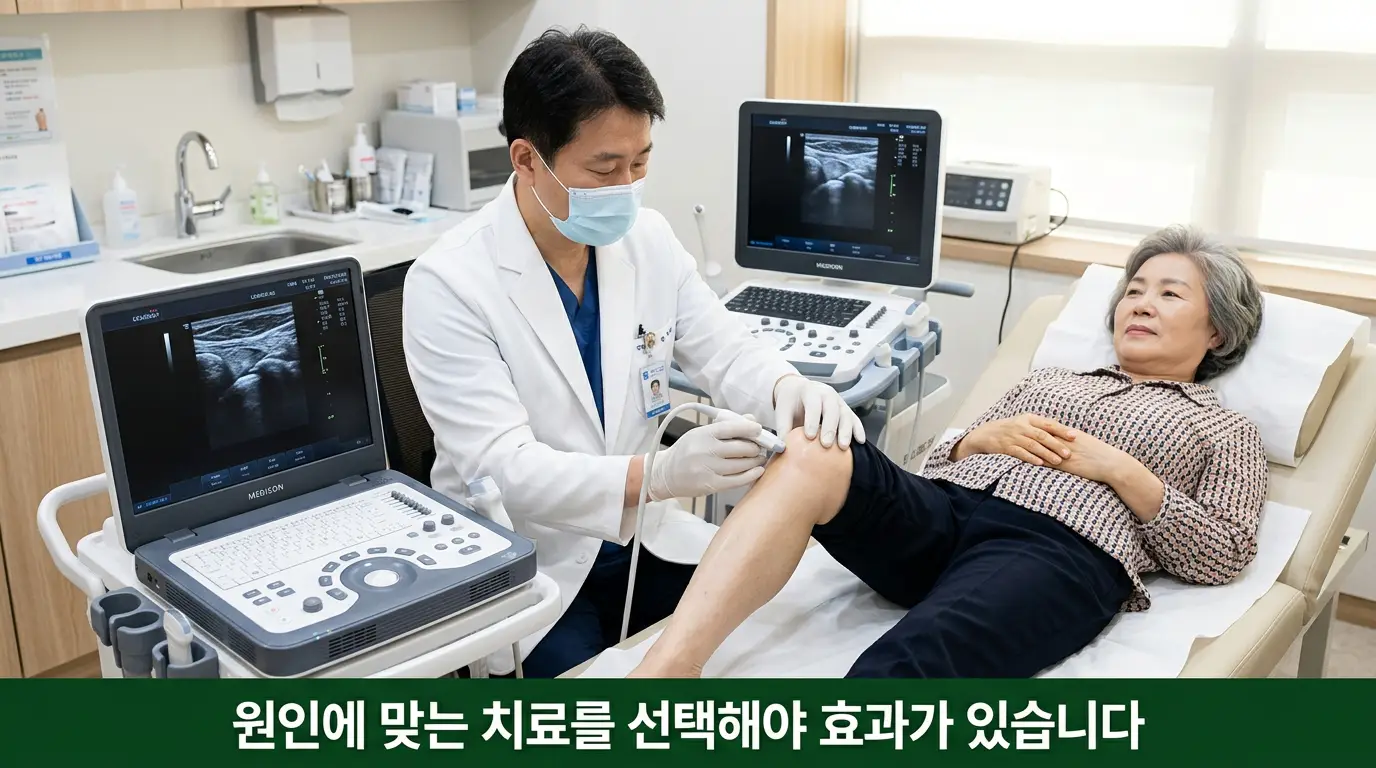 무릎 안쪽 통증 치료 주사 물리치료 수술 방법