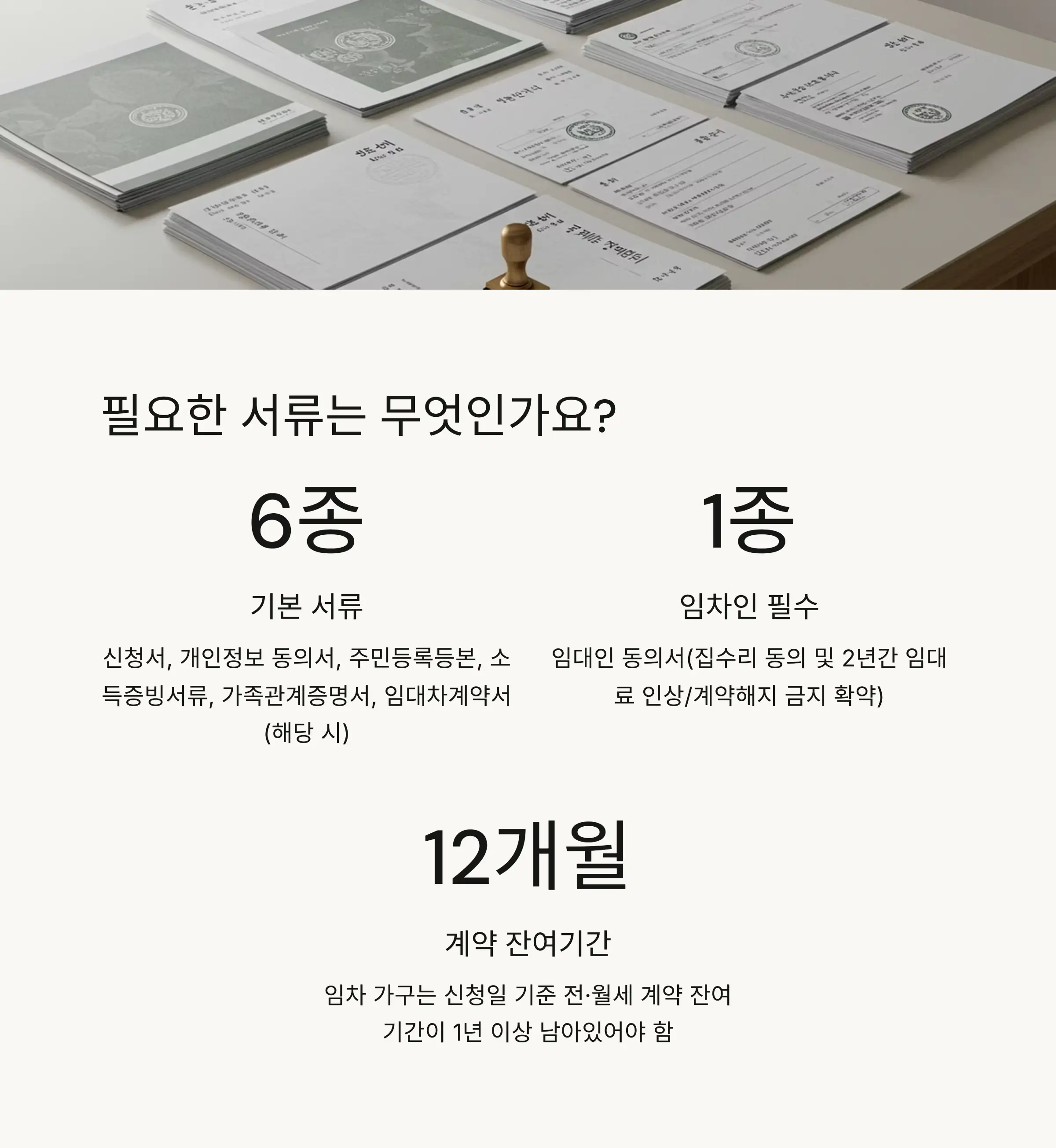 🛠️ 지원 항목 및 내용