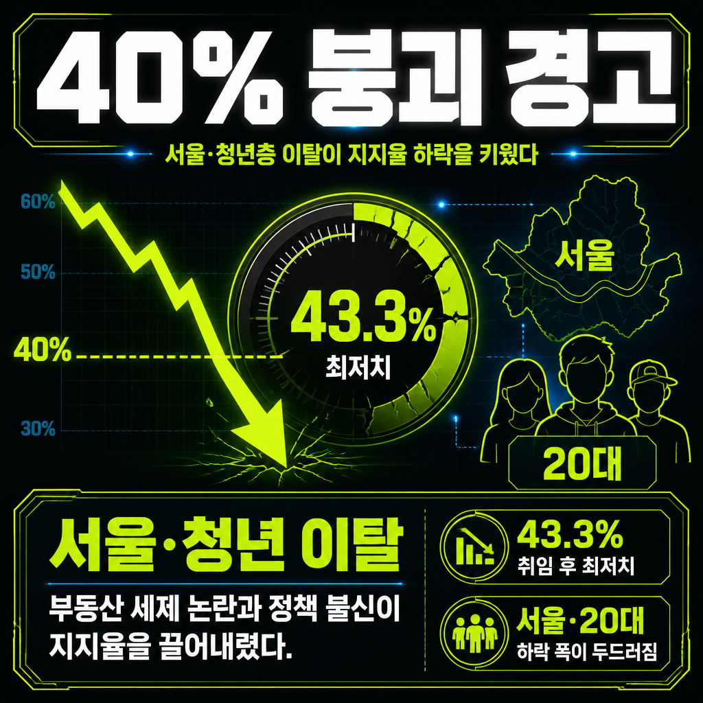 40% 붕괴 경고