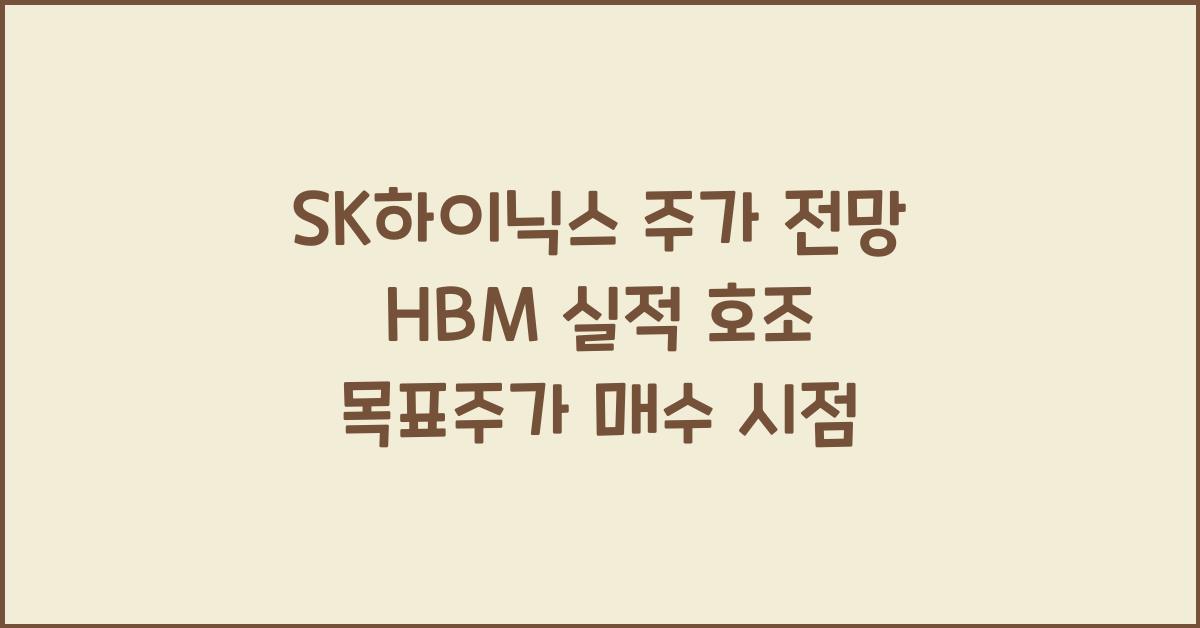 SK하이닉스 주가 전망
