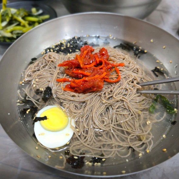 백촌막국수 메뉴