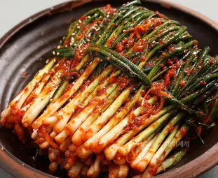 면역력 강화 파김치