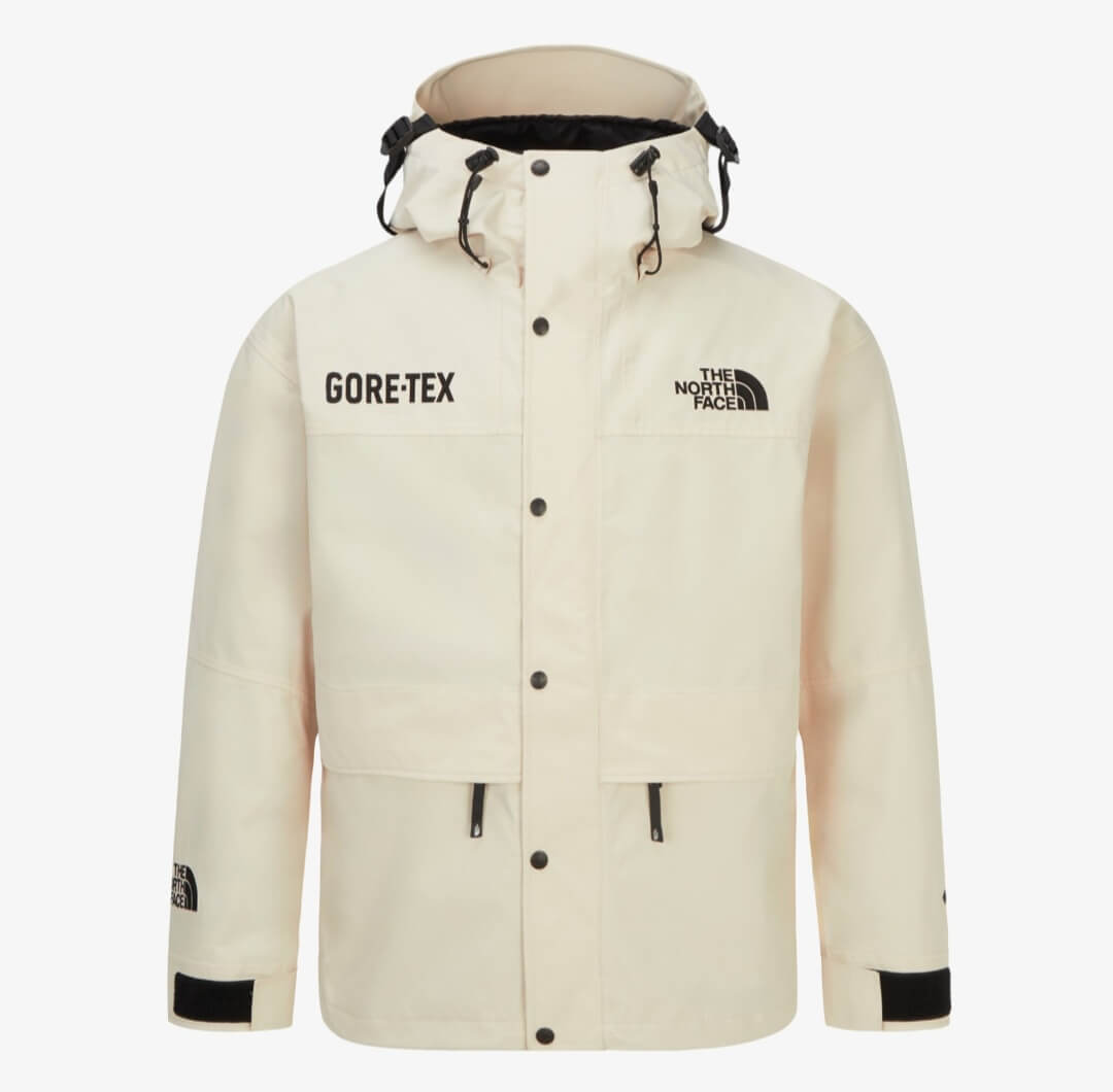 노스페이스 고어텍스 바람막이 아이보리