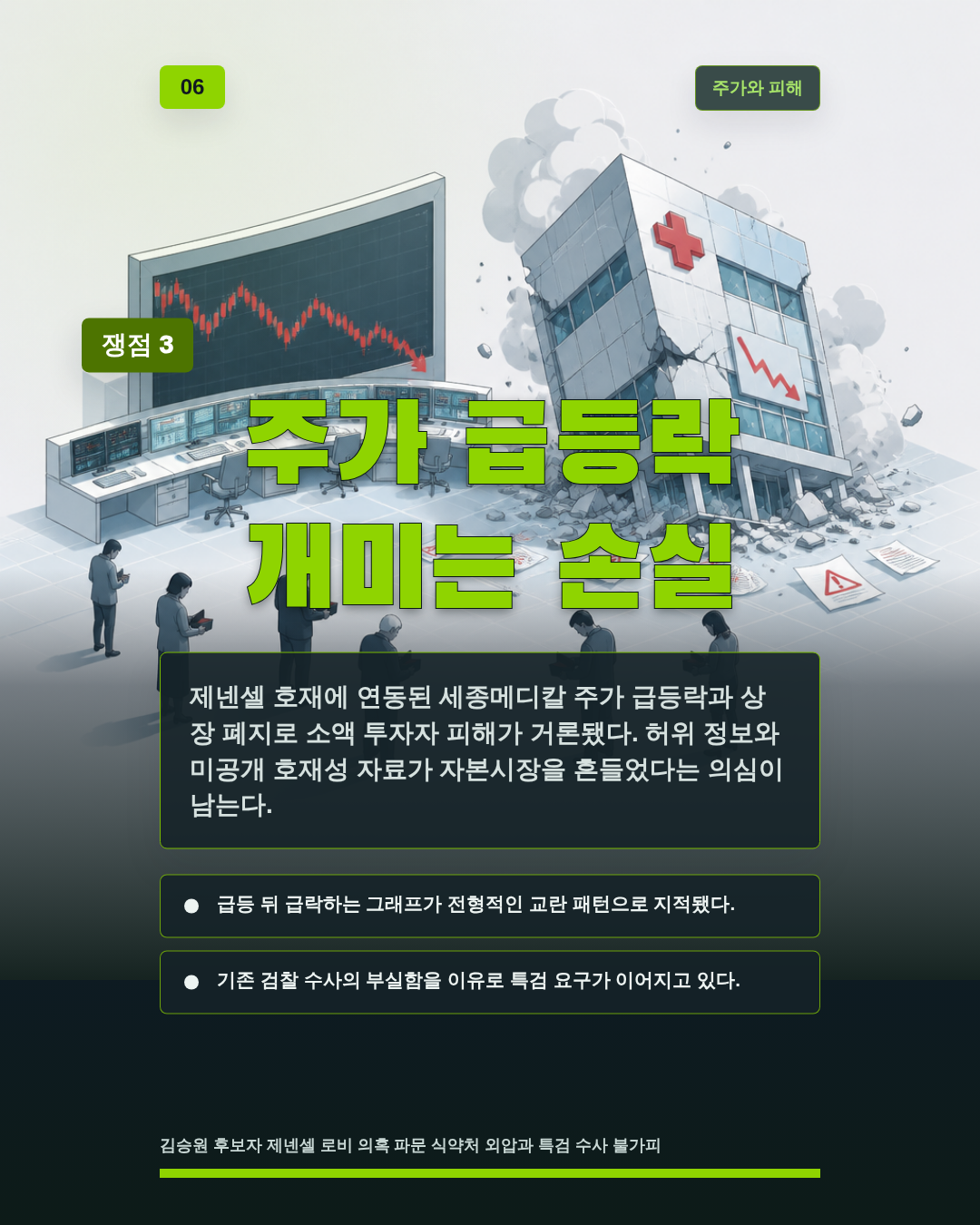 주가 급등락 개미는 손실