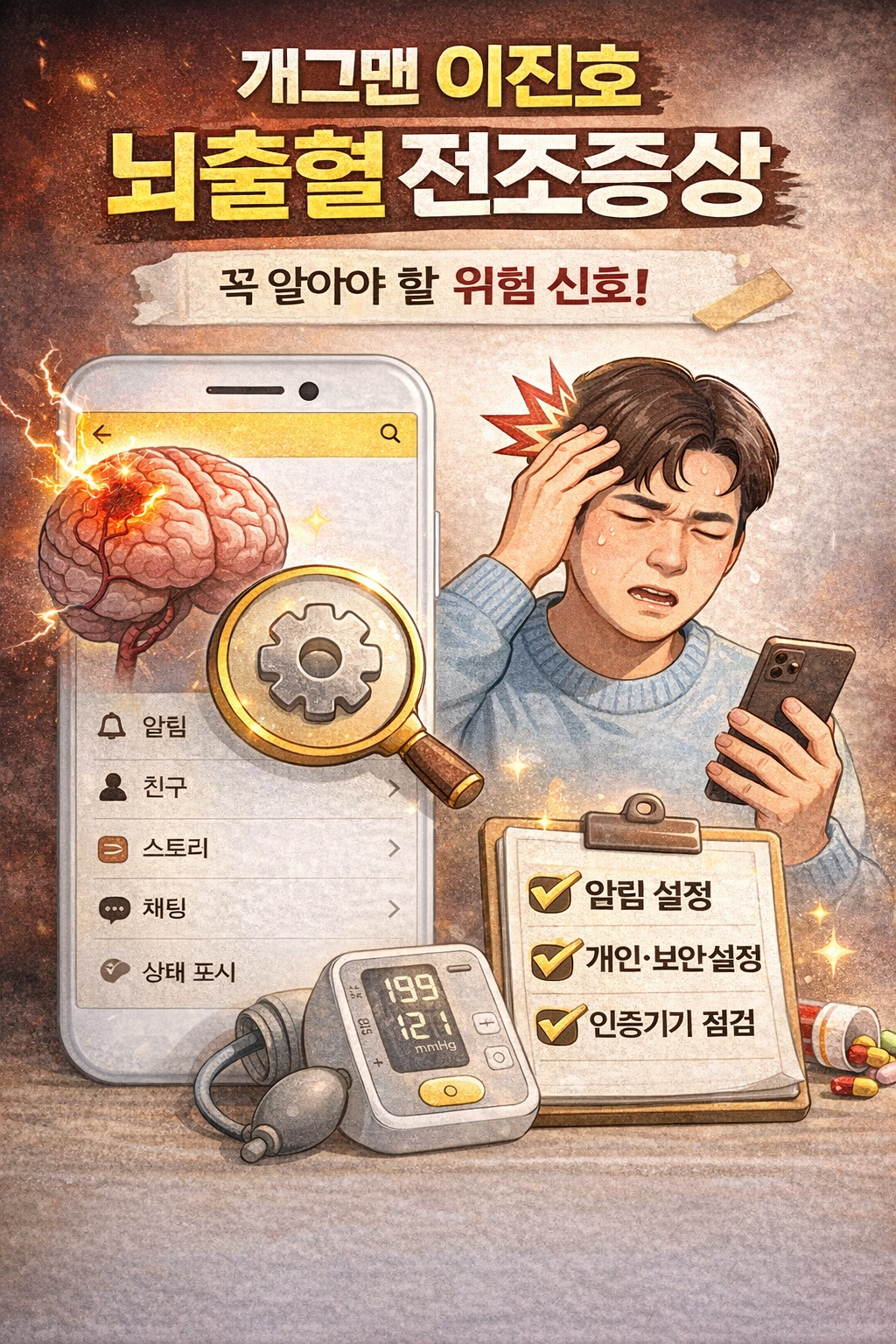 뇌출혈 전조증상