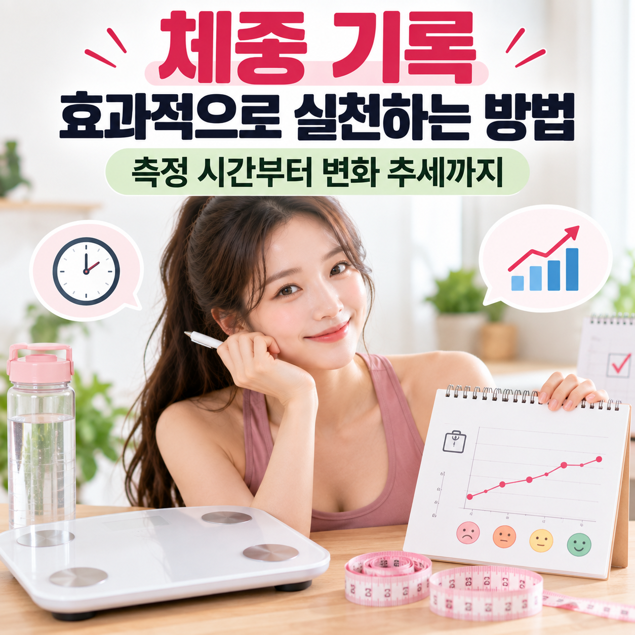 체중 기록 효과적으로 실천하는 방법