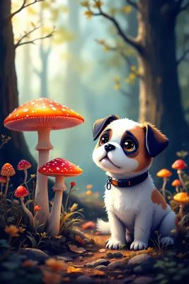 강아지에게 독성이 있는 버섯