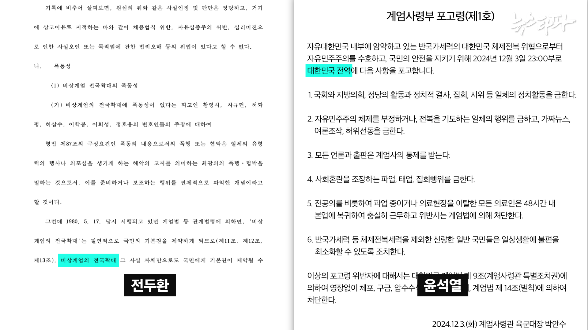 내란죄 구성요건