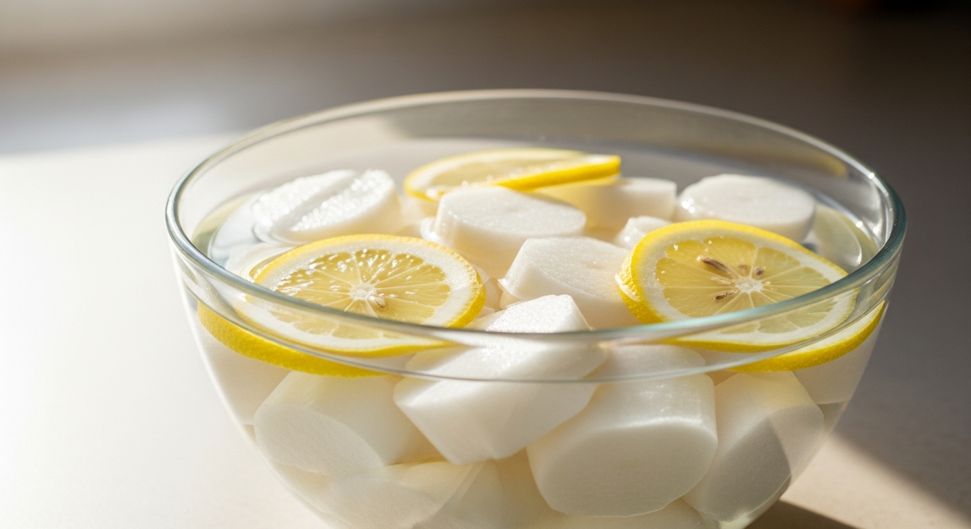 야콘보관갈변방지