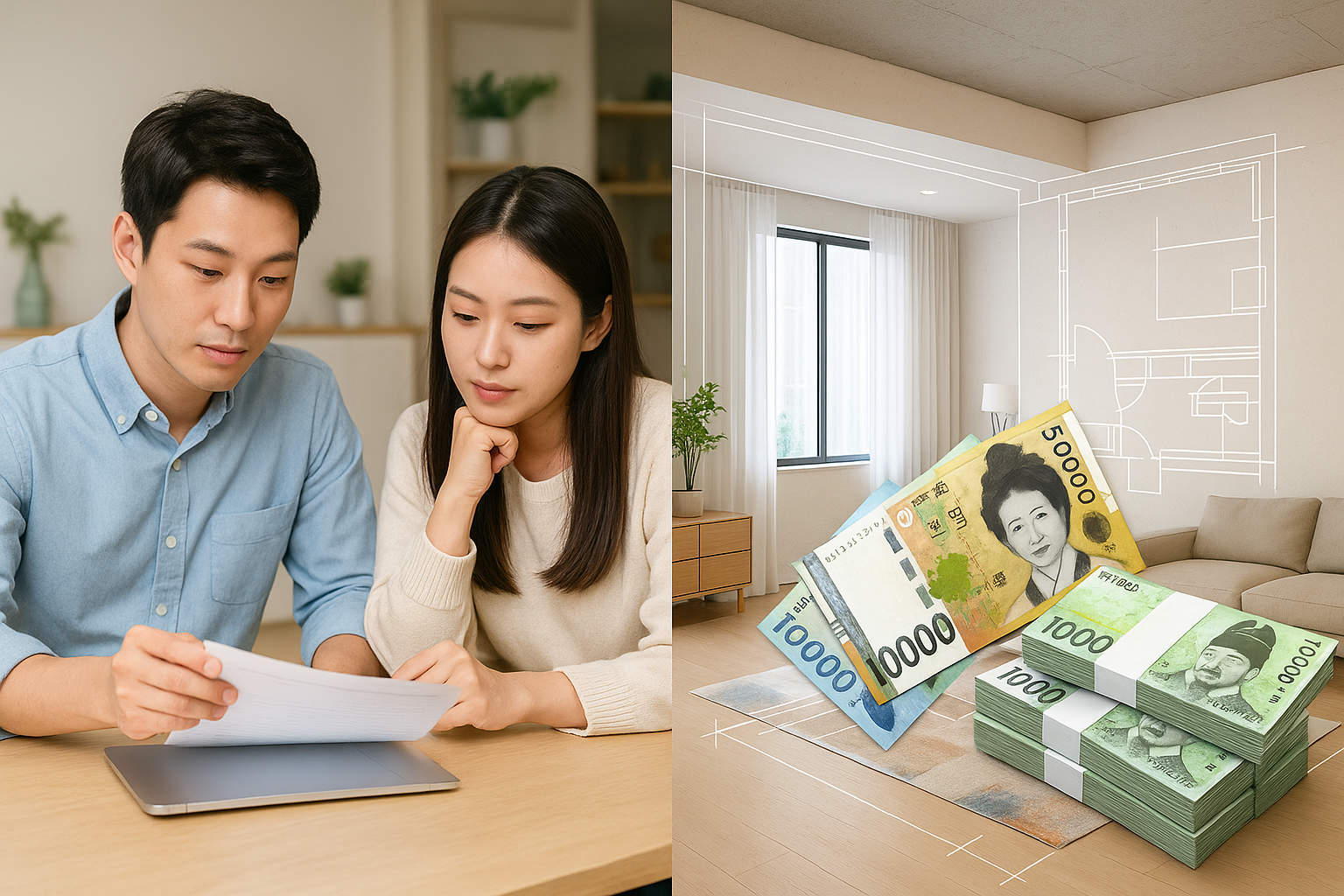 인테리어 견적 절약 방법