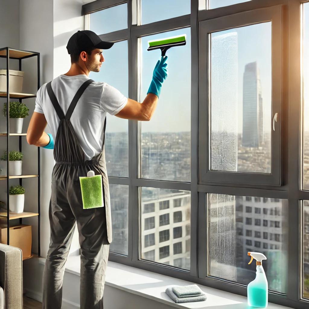 입주청소 창문