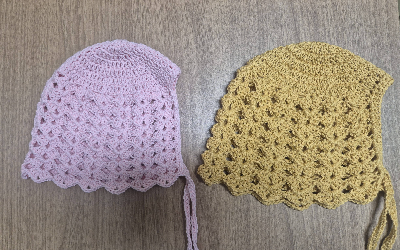 사랑스러운 보넷 뜨기