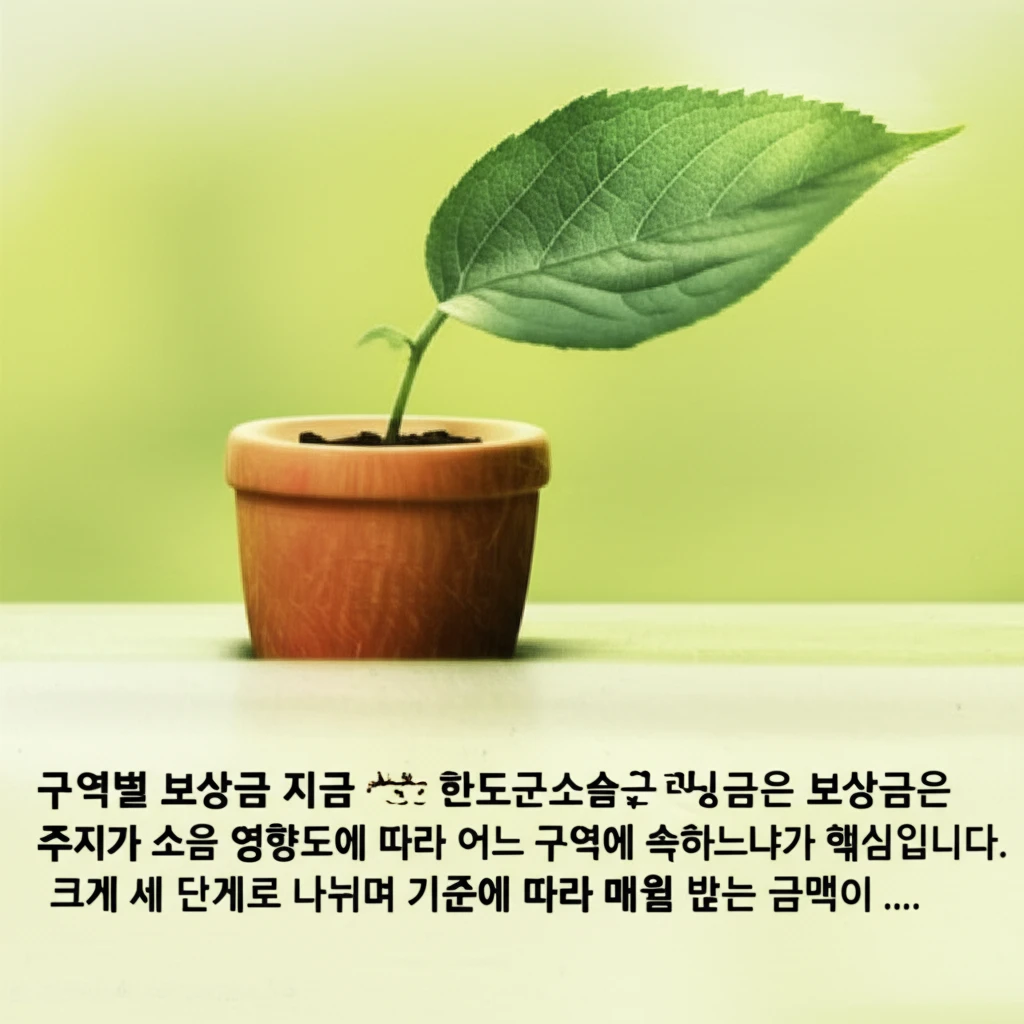 군용비행장 소음 피해 보상금 1종 2..