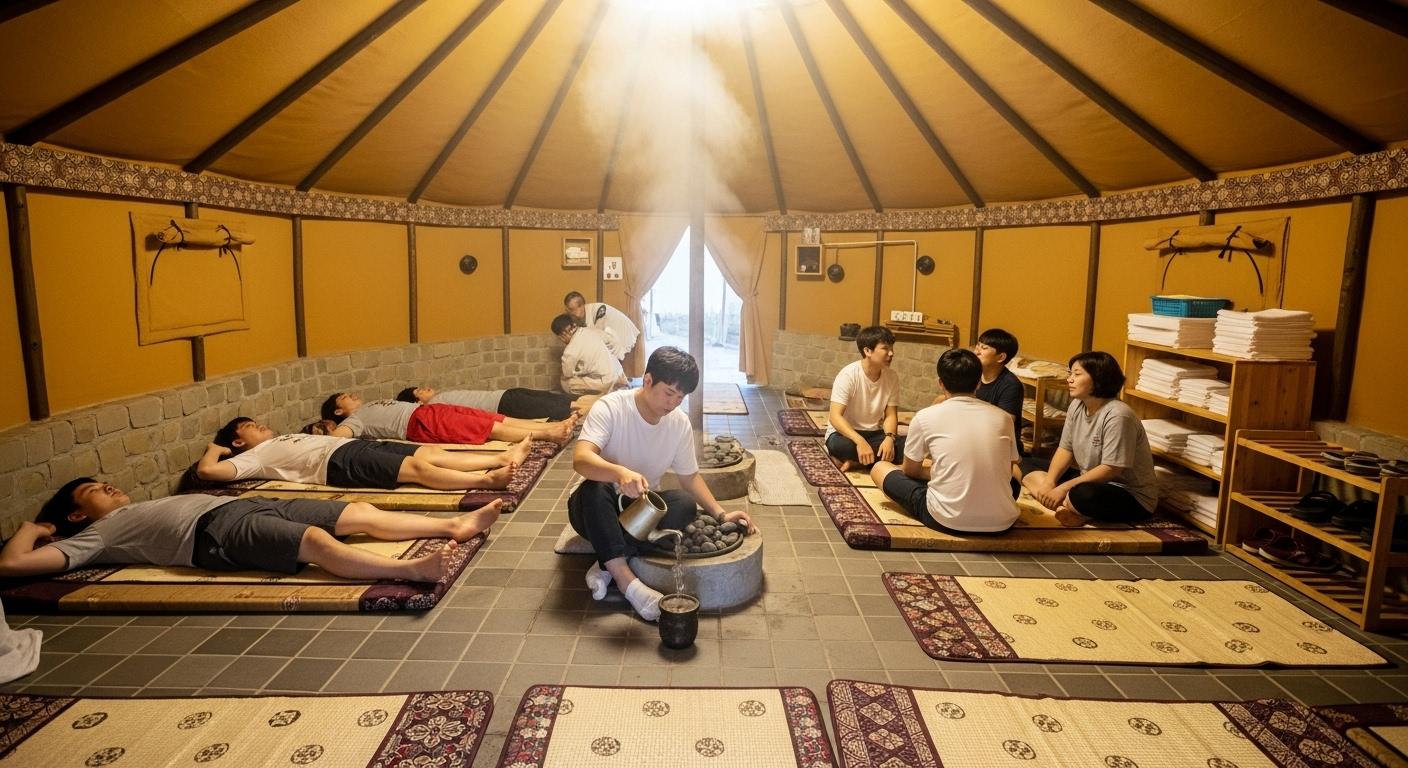 황토 찜질방 농막