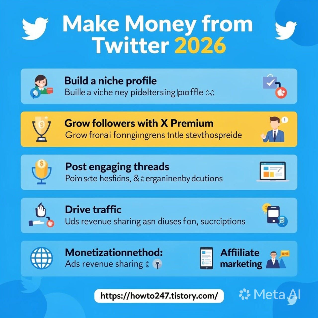 Make Money from Twitter