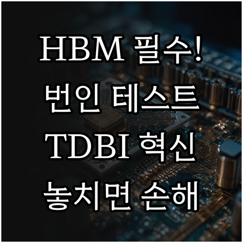 HBM 시대 반도체 번인 테스트 중요..