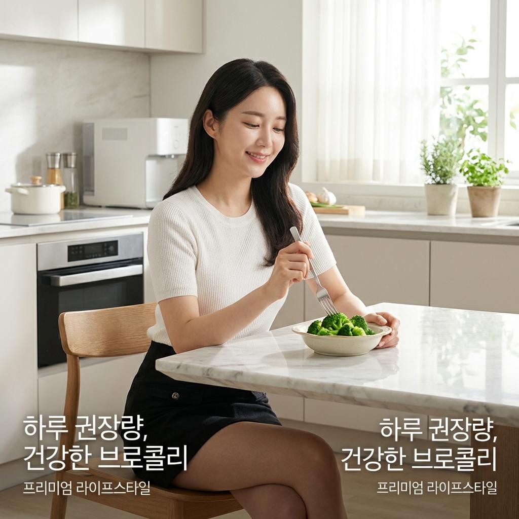 브로콜리 하루 권장 섭취량과 부작용