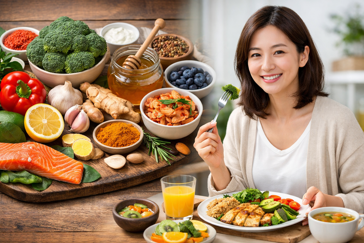 면역력 강화 음식