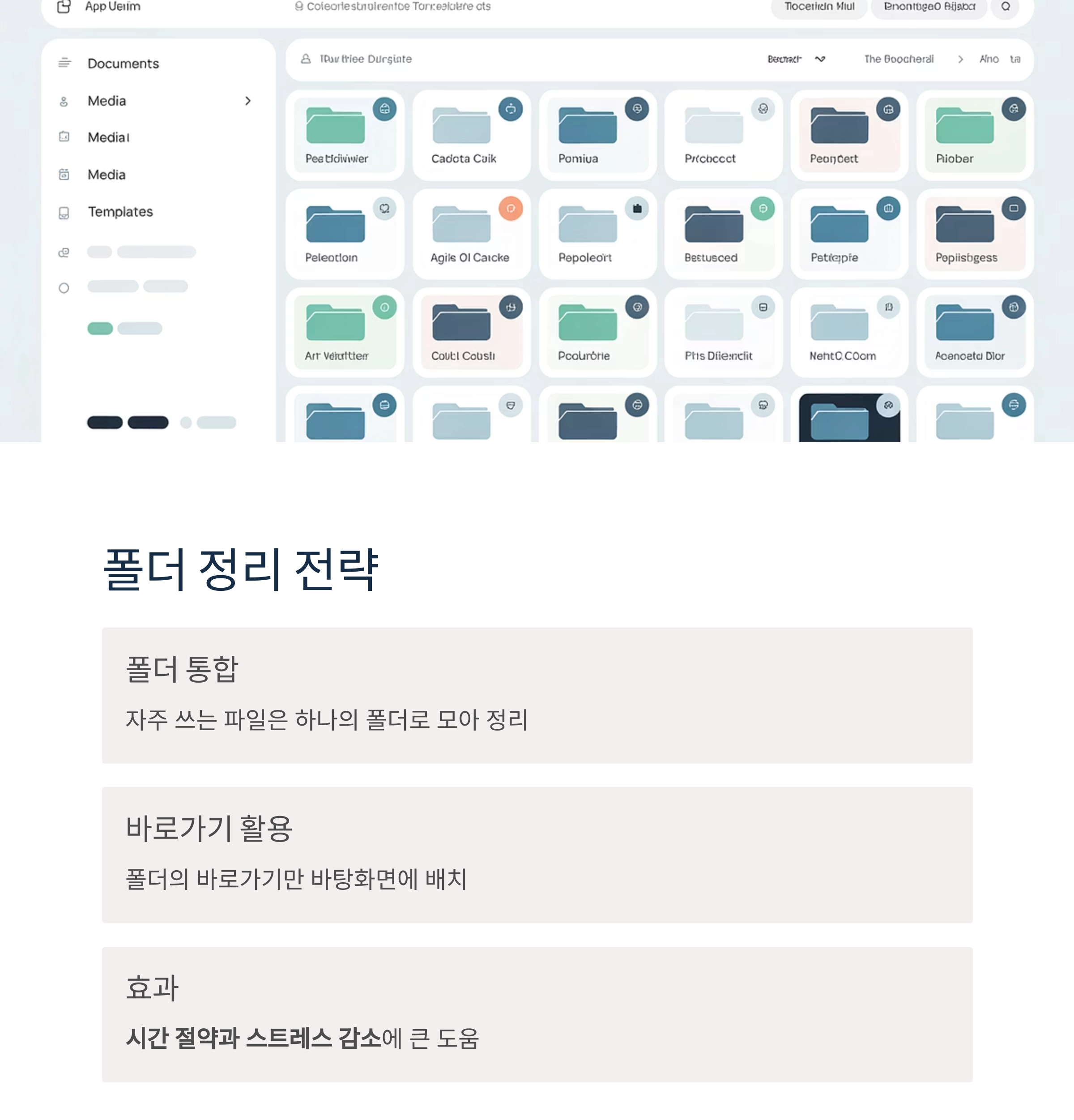더 똑똑한 파일 정리법: 바탕화면 대신 바로가기 활용하기