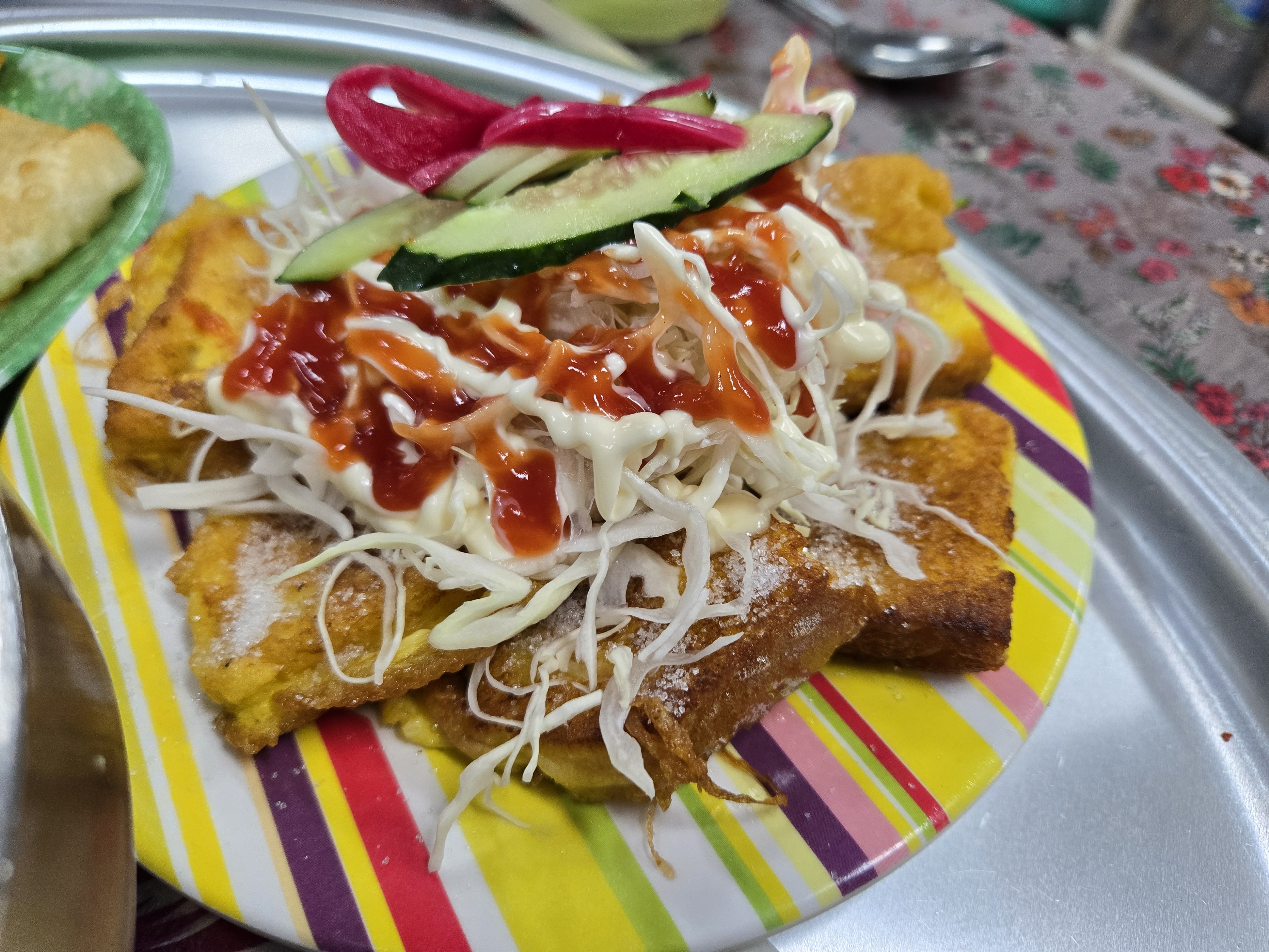 신서문김밥 사라다 계란 토스트