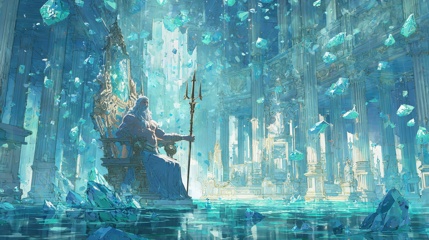 아쿠아마린: 포세이돈의 보물부터 바다까지, 평온까지 - 바다의 왕이 선사하는 푸른 평화의 선물